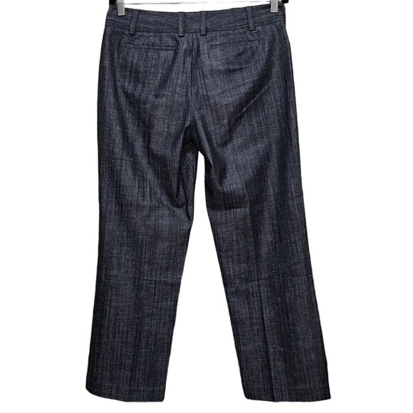 J. Crew Woman's Heather Gray Harlow 2 Snap‎ Zipper Slacks Rn# 77388 Size 8 - Picture 2 of 9